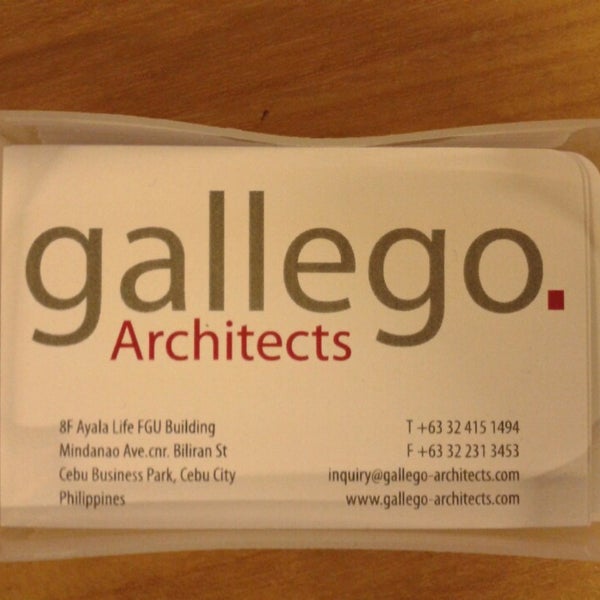 Gallego Architects Cebu City, Cebu