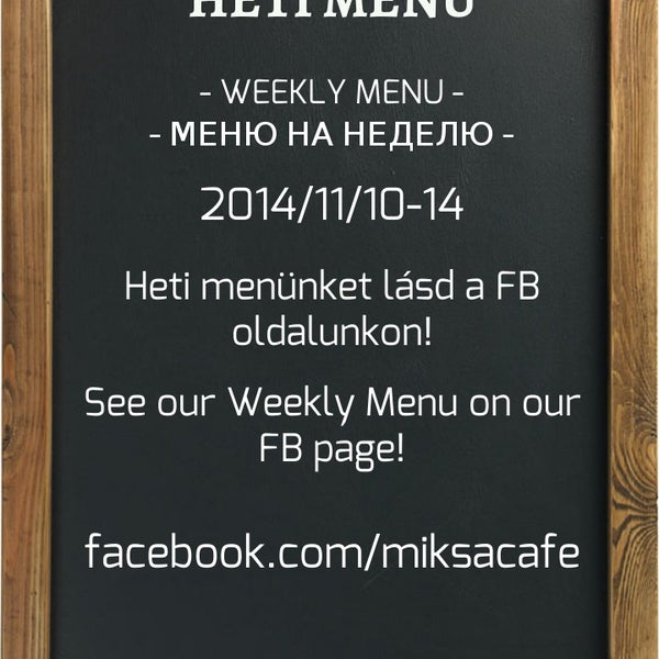 Photo taken at Miksa Cafe by ktln s. on 11/11/2014