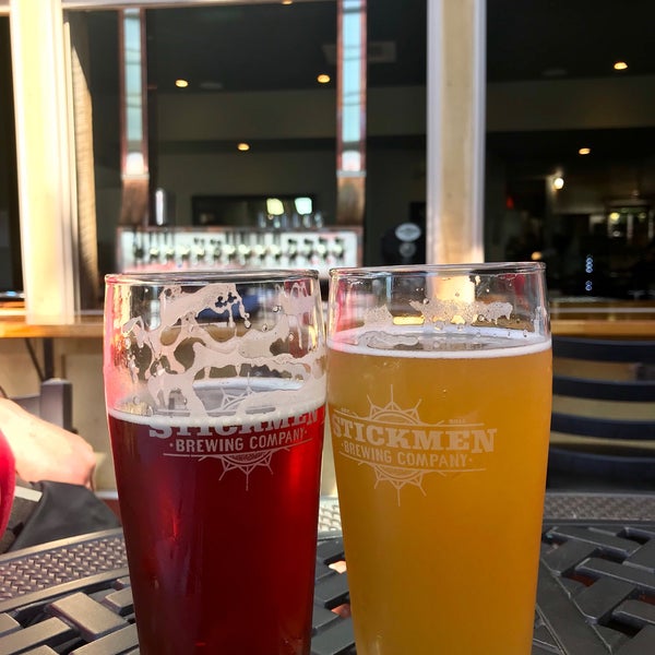 Photo taken at Stickmen Brewing Company by Eastbay_Paul on 7/27/2018