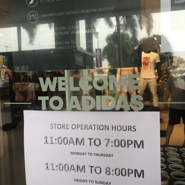 adidas shell of asia operating hours