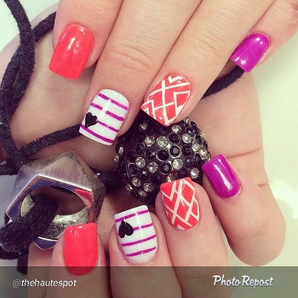 Photo taken at The Haute Spot Nail Boutique by Jessica J. on 7/9/2014