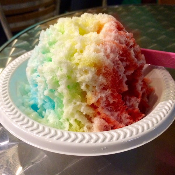 Photo taken at Brian&#39;s Shave Ice by Val on 5/29/2015
