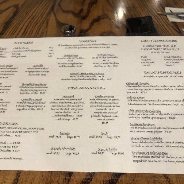 Emilio's Mexican Restaurant Mexican Restaurant in San Jacinto