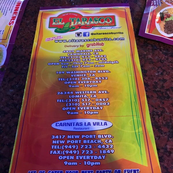 Foto tomada en El Tarasco Mexican Food  por Mary Ellen R. el 5/7/2017