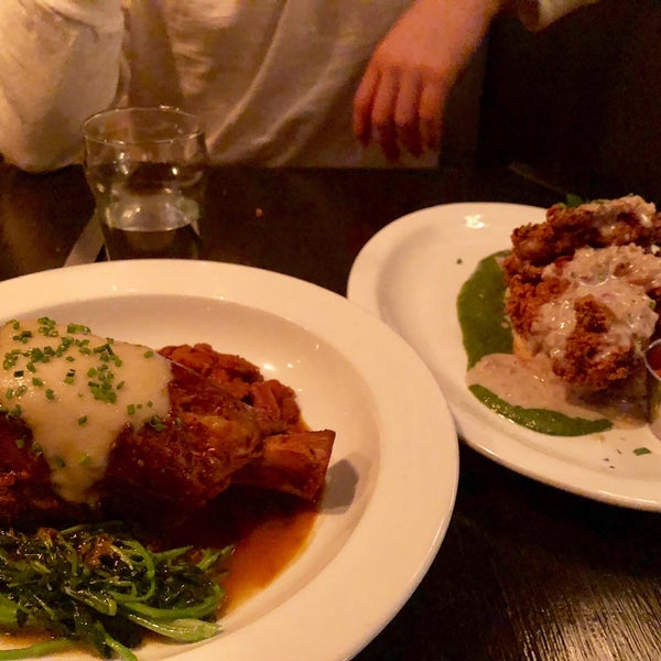 Amazing buttermilk fried chicken and pork shank — can’t-miss restaurant if you visit here.