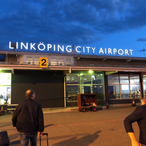 Photo taken at Linköping City Airport (LPI) by Natascha M. on 7/15/2018