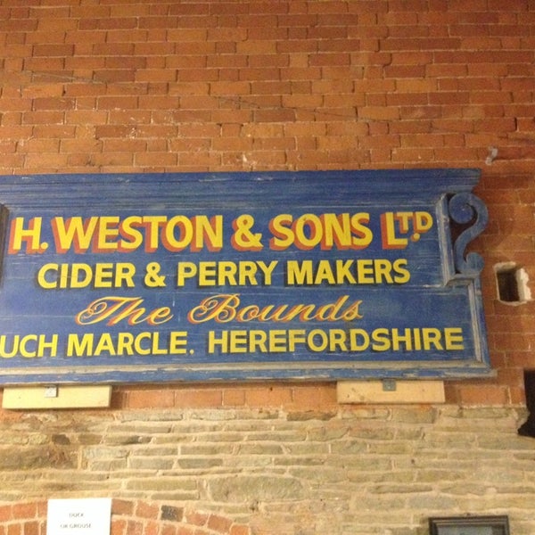 Westons Cider Mill Cidery in Ledbury