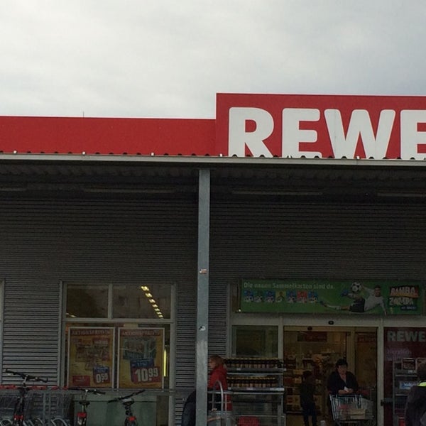 Rewe Supermarket In Dresden