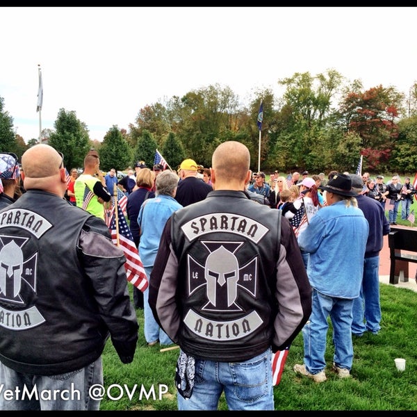 Photo taken at Ohio Veterans&#39; Memorial Park by Cliff F. on 10/13/2013