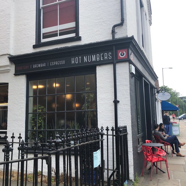Hot Numbers Coffee Shop in Cambridge Hot Numbers Coffee Shop in Cambridge