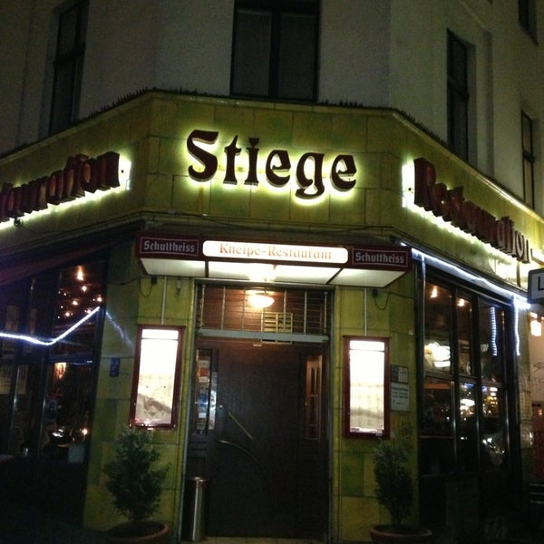 Photo taken at Restaurant Stiege by Panos E. on 3/8/2013