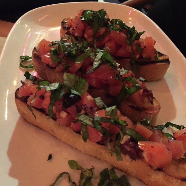 Great music , food is ok !! The bruschetta is a must try