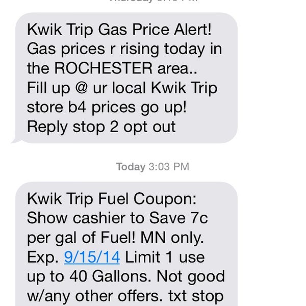 kwik trip rochester mn