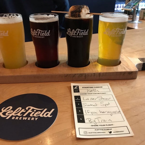 Photo taken at Left Field Brewery by Keith R. on 10/17/2019