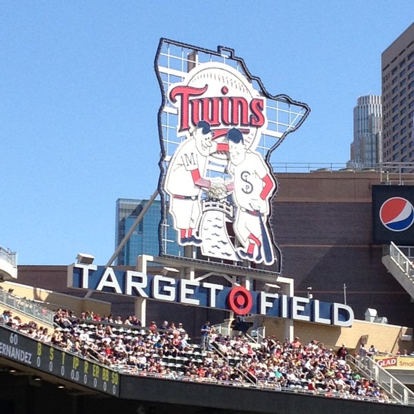 Photo taken at Target Field by Miriam D. on 4/27/2013