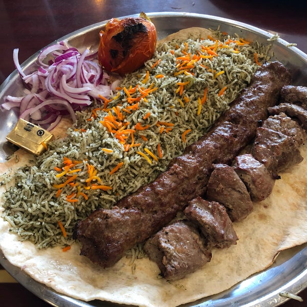 Photo taken at Kabobi - Persian and Mediterranean Grill by Lisa Y. on 8/16/2019