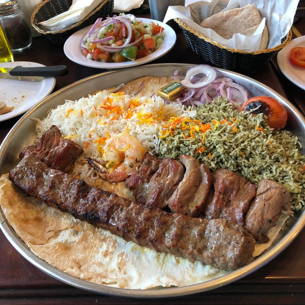 Photo taken at Kabobi - Persian and Mediterranean Grill by Lisa Y. on 11/7/2021