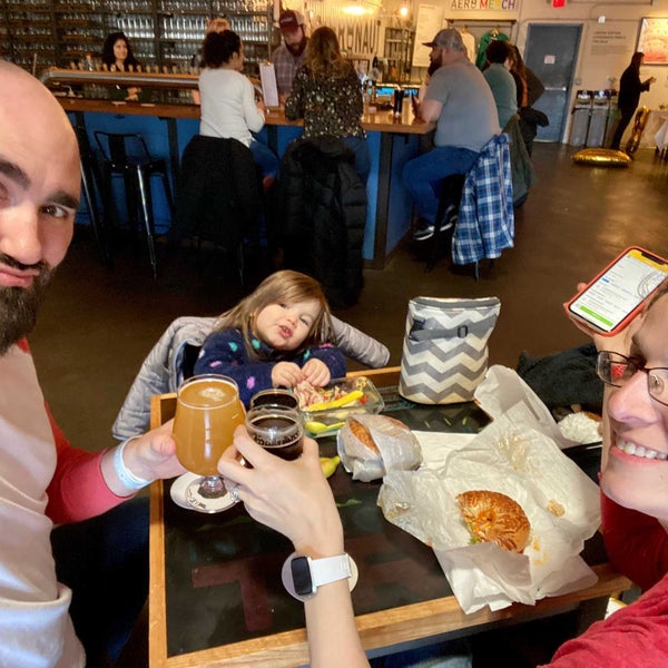 Photo taken at Aeronaut Brewing Company by Nic T. on 3/7/2020