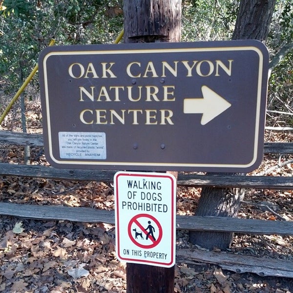 Photo taken at Oak Canyon Nature Center by Jonathan R. on 11/9/2013