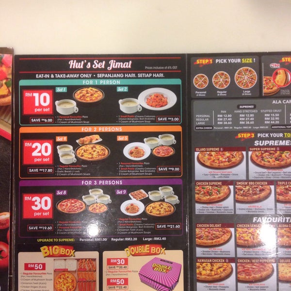Pizza Hut Delivery Sebelah Petronas Semabok