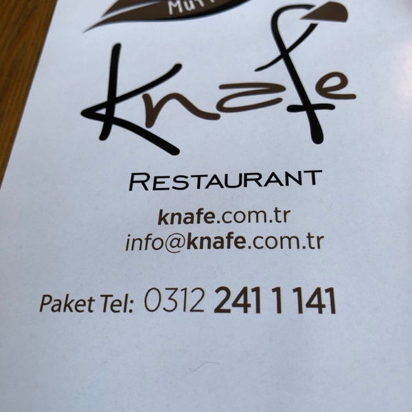 รูปภาพถ่ายที่ Knafe Restaurant โดย Sebnem O. เมื่อ 5/25/2019