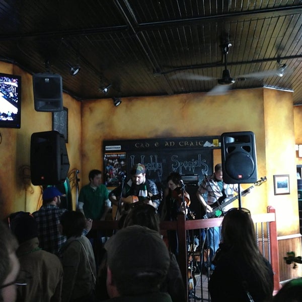 Photo taken at The Irish Pub by Andrew M. on 3/17/2013