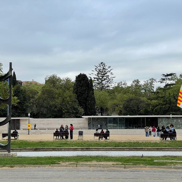 Photo taken at Mies van der Rohe Pavilion by Slavomír S. on 4/20/2022