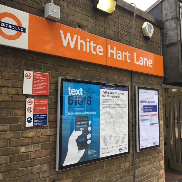 Photos at White Hart Lane Railway Station (WHL) 3 tips