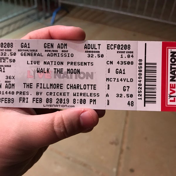 Photo taken at The Fillmore Charlotte by Dawn M. on 2/9/2019