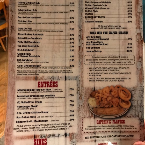 Captain Steve s Family Seafood Restaurant Seafood Restaurant