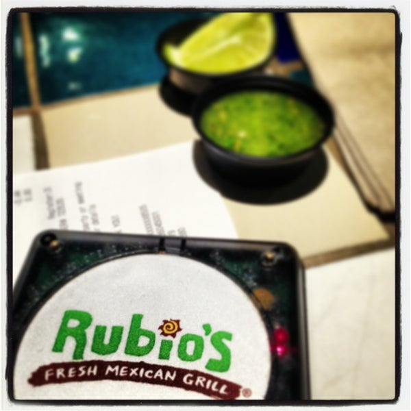 Photo taken at Rubio&#39;s Coastal Grill by Colin C. on 1/9/2013