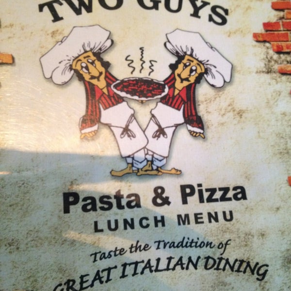 Photo taken at Two Guys Pasta &amp; Pizza by Courtney D. on 3/18/2013