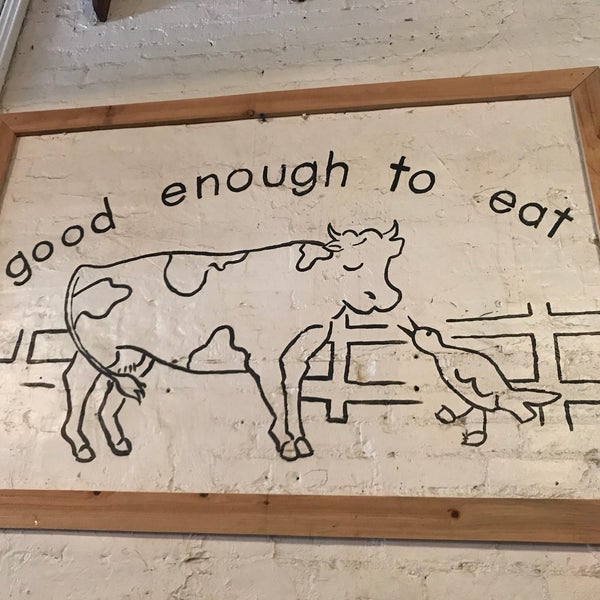 Photo taken at Good Enough to Eat by Giulia M. on 9/15/2018