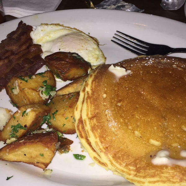 Love the pancakes and herb potatoes...delicious!