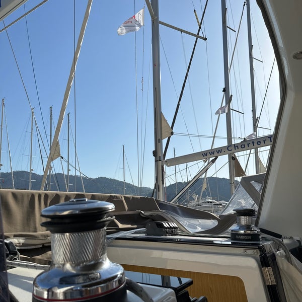 Photo taken at Martı Marina &amp; Yacht Club by Eugene P. on 11/4/2022