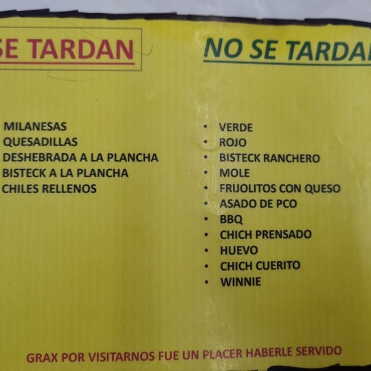 Burritos El Padrino 4 tips