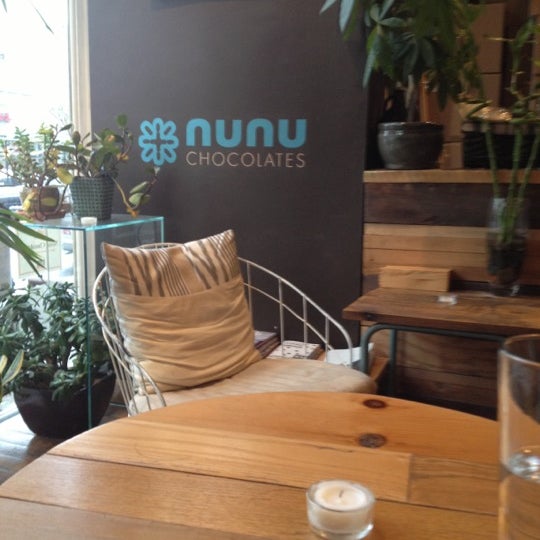 Photo taken at Nunu Chocolates by Sarah W. on 11/8/2012