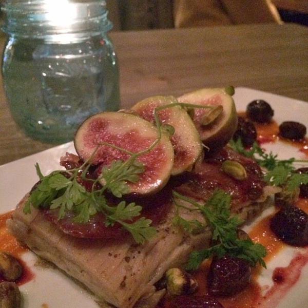 Start your evening with the Pork Belly & Fig, your mouth will thank you!