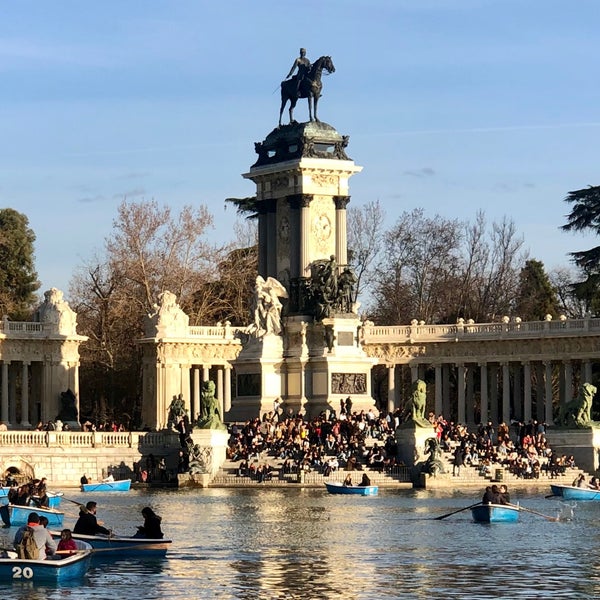 Photo taken at Parque del Retiro by (Deactivated) on 2/4/2020
