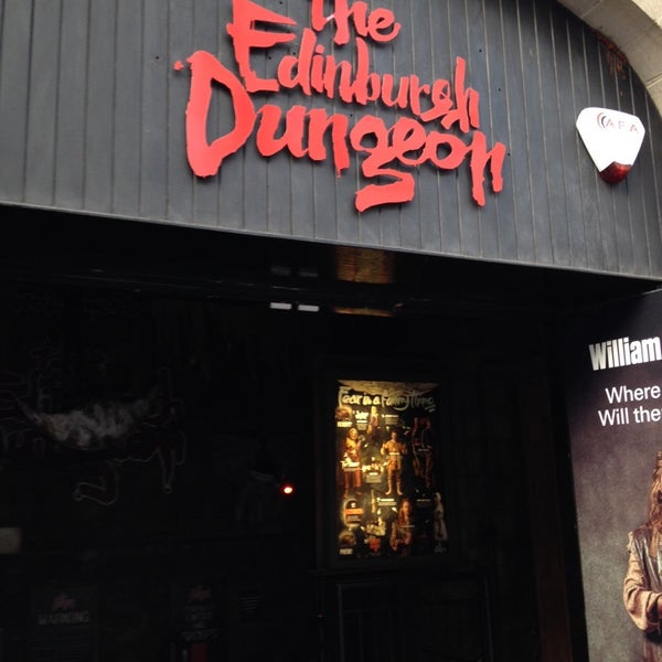 Photo taken at The Edinburgh Dungeon by Audrey L. on 12/29/2013