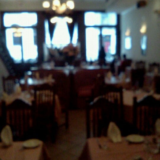 Photo taken at Olivier&#39;s Creole Restaurant in the French Quarter by Peter B. on 4/16/2012