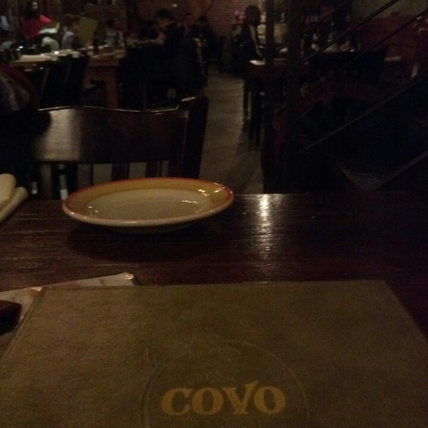 Photo taken at Covo Trattoria by Melody d. on 4/17/2013