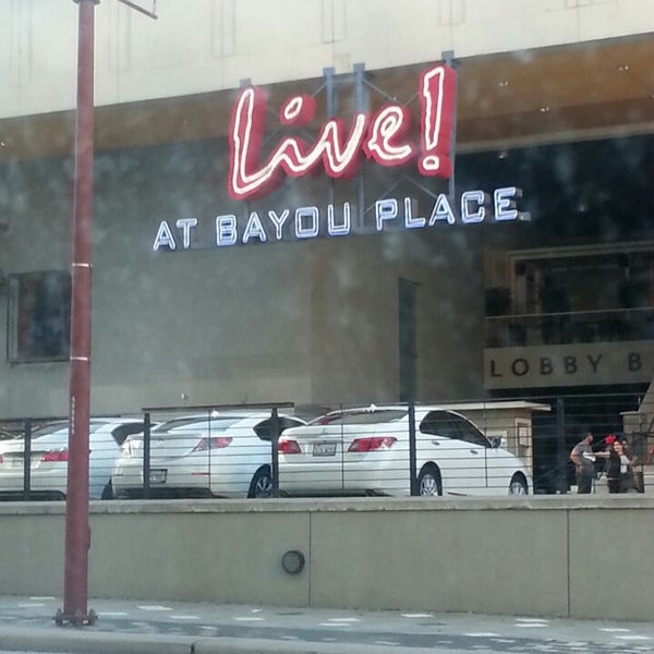 Photo taken at Live! At Bayou Place by TySo S. on 2/16/2013