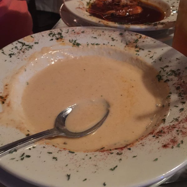 Hands-down the BEST lobster bisque we have EVER had in a restaurant- which is saying something coming from a New Englander!! I'm telling you- you gotta try it if you come here!!