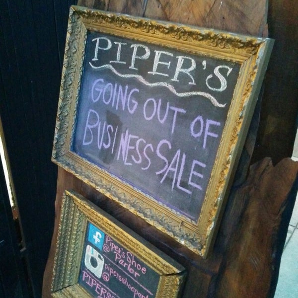 Piper's Shoe Parlor Haight Ashbury 1682 Haight St