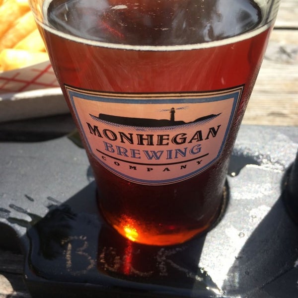 Photo taken at Monhegan Brewing Company by Dave M. on 6/11/2017