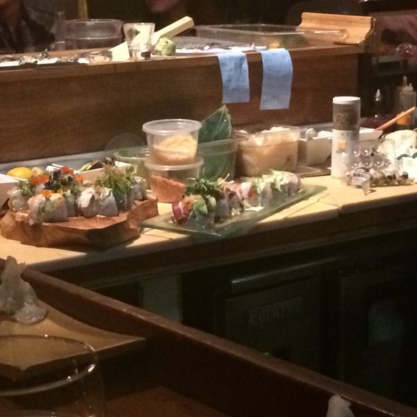 Sashimi plate is killer, as is the sake selection.