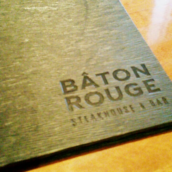 Photo taken at Bâton Rouge Steakhouse &amp; Bar by Delle A. on 10/27/2015