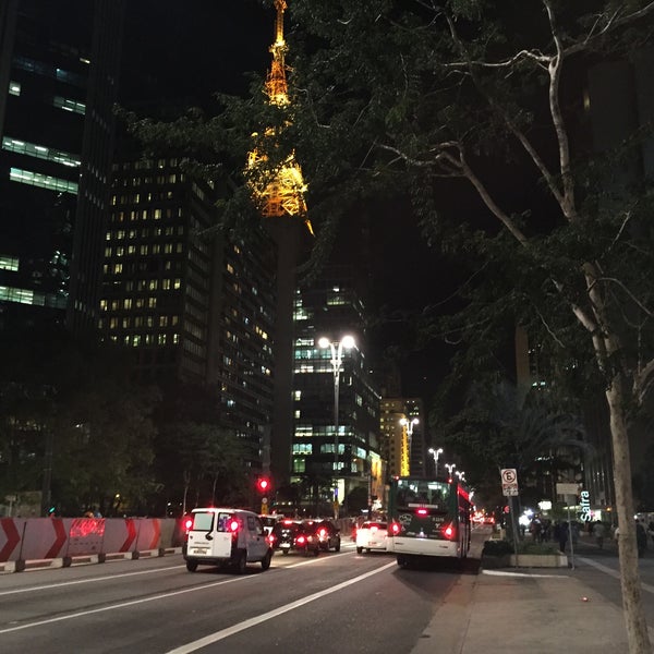 Photo taken at Paulista Avenue by Marcelo S. on 6/9/2015