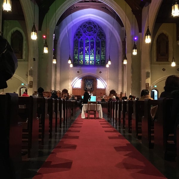 Photo taken at St. Andrew&#39;s Wesley Church by Sayuri T. on 11/20/2015